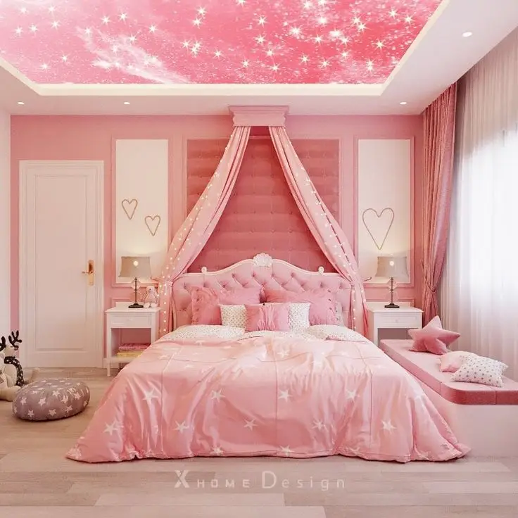 50+ Mẫu thiết kế phòng ngủ con gái lớn đẹp và hiện đại 1