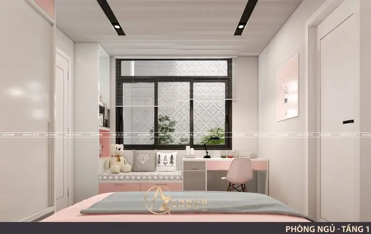50+ Mẫu thiết kế phòng ngủ con gái lớn đẹp và hiện đại 9