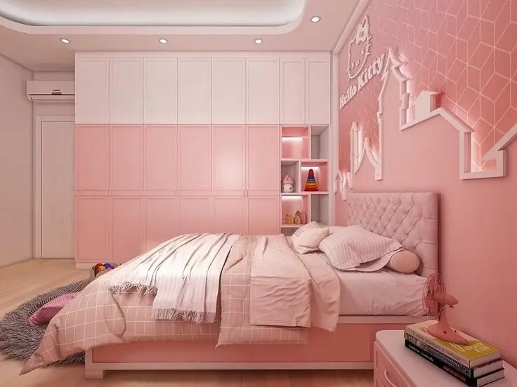 50+ Mẫu thiết kế phòng ngủ con gái lớn đẹp và hiện đại 10