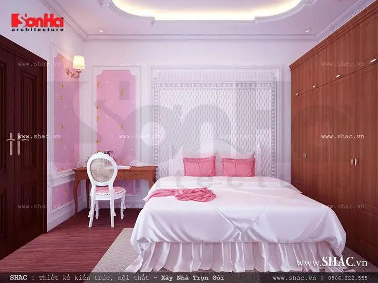50+ Mẫu thiết kế phòng ngủ con gái lớn đẹp và hiện đại 35