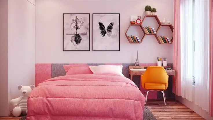 50+ Mẫu thiết kế phòng ngủ con gái lớn đẹp và hiện đại 38
