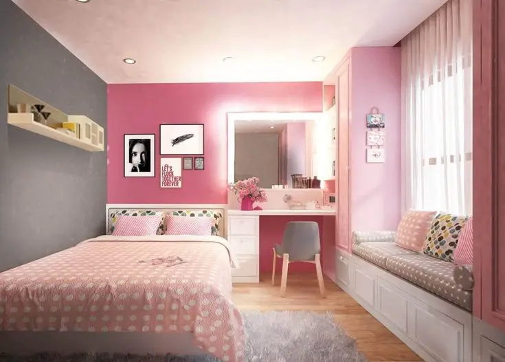 50+ Mẫu thiết kế phòng ngủ con gái lớn đẹp và hiện đại 67