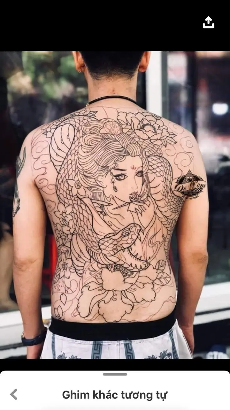 Quyến Rũ Hình Xăm Lưng Nữ Đẹp Nhất Thế Giới - Khám Phá Các Mẫu Thiết Kế 65