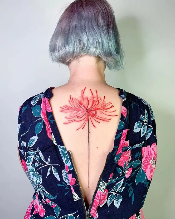 Tattoo Hình Xăm Hoa Bỉ Ngạn - Vẻ Đẹp Mong Manh Nhưng Quyến Rũ 28