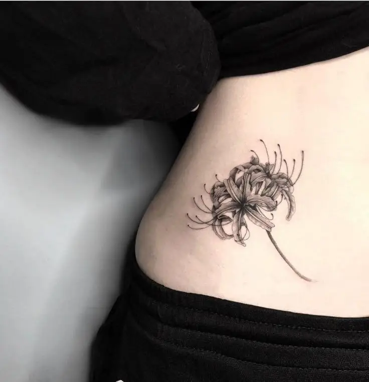Tattoo Hình Xăm Hoa Bỉ Ngạn - Vẻ Đẹp Mong Manh Nhưng Quyến Rũ 36