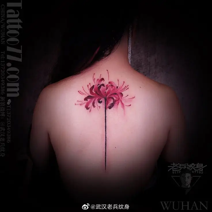 Tattoo Hình Xăm Hoa Bỉ Ngạn - Vẻ Đẹp Mong Manh Nhưng Quyến Rũ 39