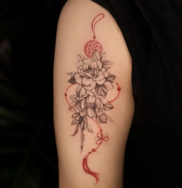 Tattoo Hình Xăm Hoa Bỉ Ngạn - Vẻ Đẹp Mong Manh Nhưng Quyến Rũ 46