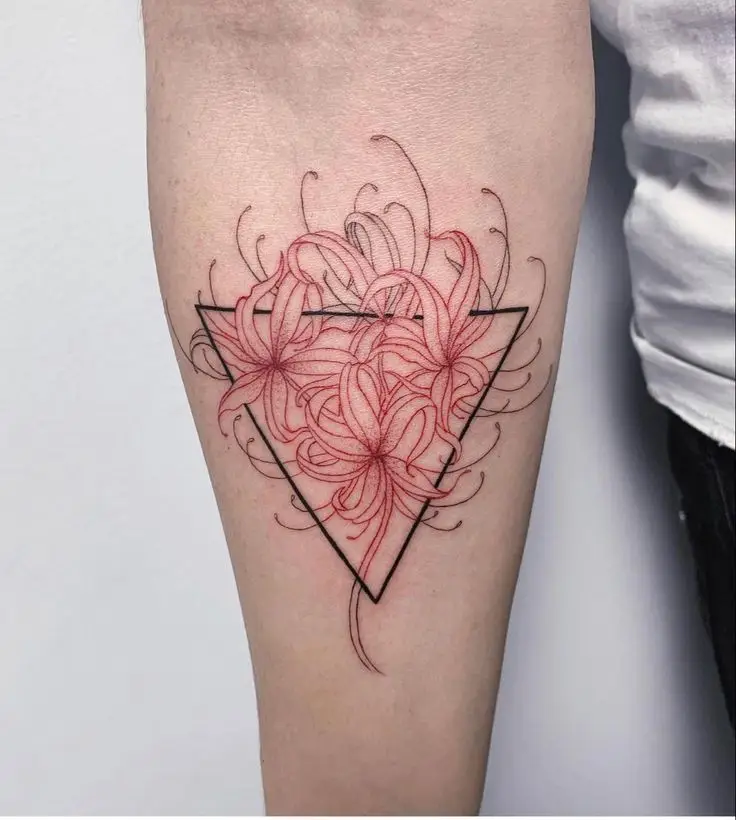 Tattoo Hình Xăm Hoa Bỉ Ngạn - Vẻ Đẹp Mong Manh Nhưng Quyến Rũ 57