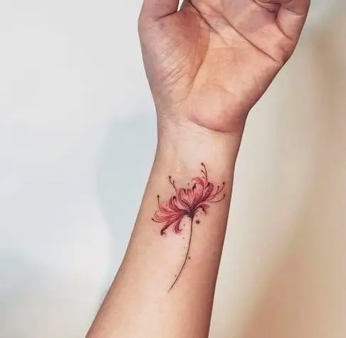 Tattoo Hình Xăm Hoa Bỉ Ngạn - Vẻ Đẹp Mong Manh Nhưng Quyến Rũ 72