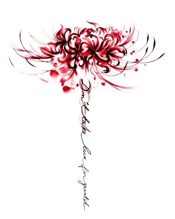 Tattoo Hình Xăm Hoa Bỉ Ngạn - Vẻ Đẹp Mong Manh Nhưng Quyến Rũ 73
