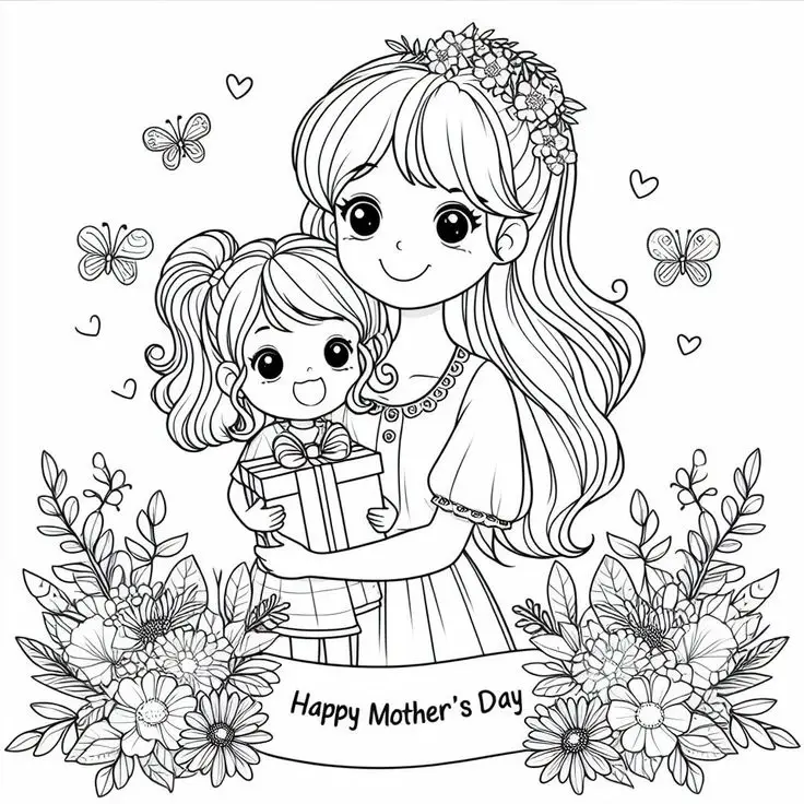 Tranh Tô Màu Dành Cho Bé Gái 10 Tuổi 59