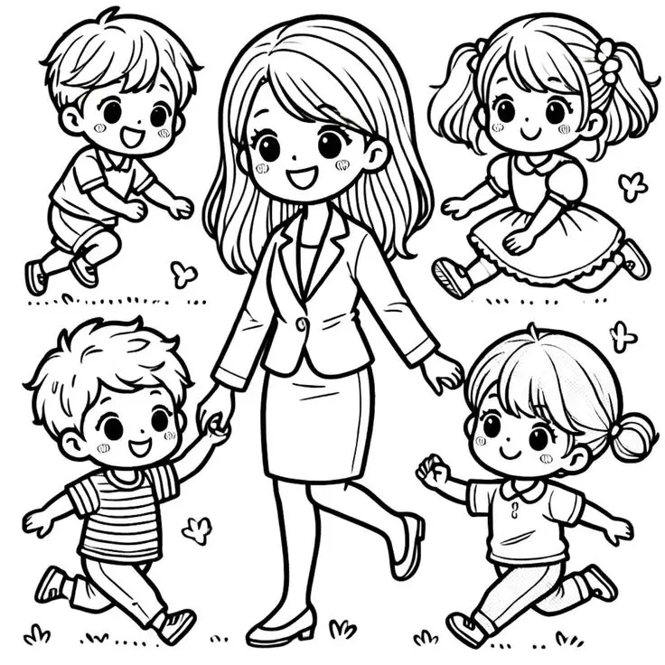 Tranh Tô Màu Cho Bé Gái 9 Tuổi - Bộ Sưu Tập Đáng Yêu 19