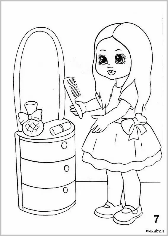 Tranh Tô Màu Cho Bé Gái 9 Tuổi - Bộ Sưu Tập Đáng Yêu 58