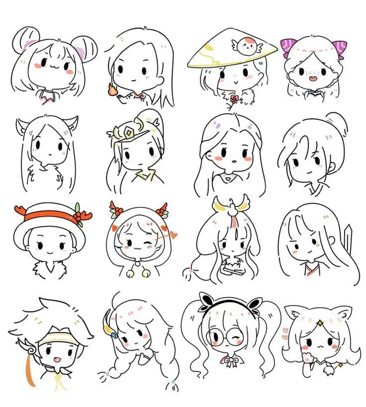 Vẽ Cô Gái Cute Đơn Giản - Hướng Dẫn và Hình Ảnh Minh Họa 27