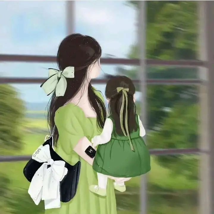 Vẽ mẹ và con gái dễ nhất - Hướng dẫn và hình ảnh minh họa 17