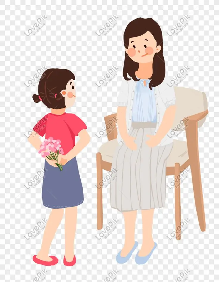 Vẽ mẹ và con gái dễ nhất - Hướng dẫn và hình ảnh minh họa 39