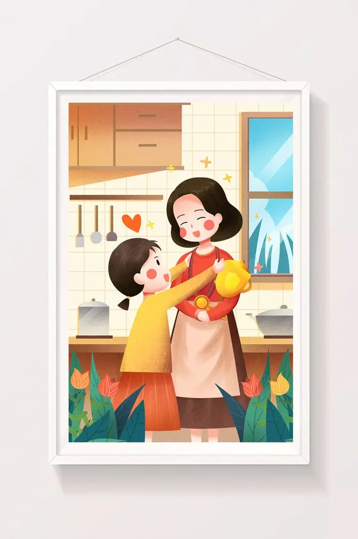 Vẽ mẹ và con gái dễ nhất - Hướng dẫn và hình ảnh minh họa 51