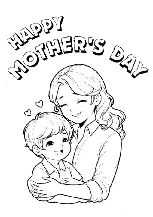 Vẽ mẹ và con gái dễ nhất - Hướng dẫn và hình ảnh minh họa 66