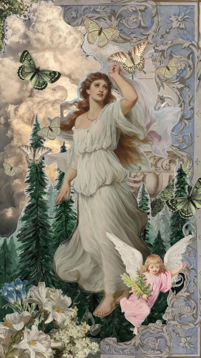 Vintage wallpapers: Hình nền Pinterest đẹp và độc đáo 54