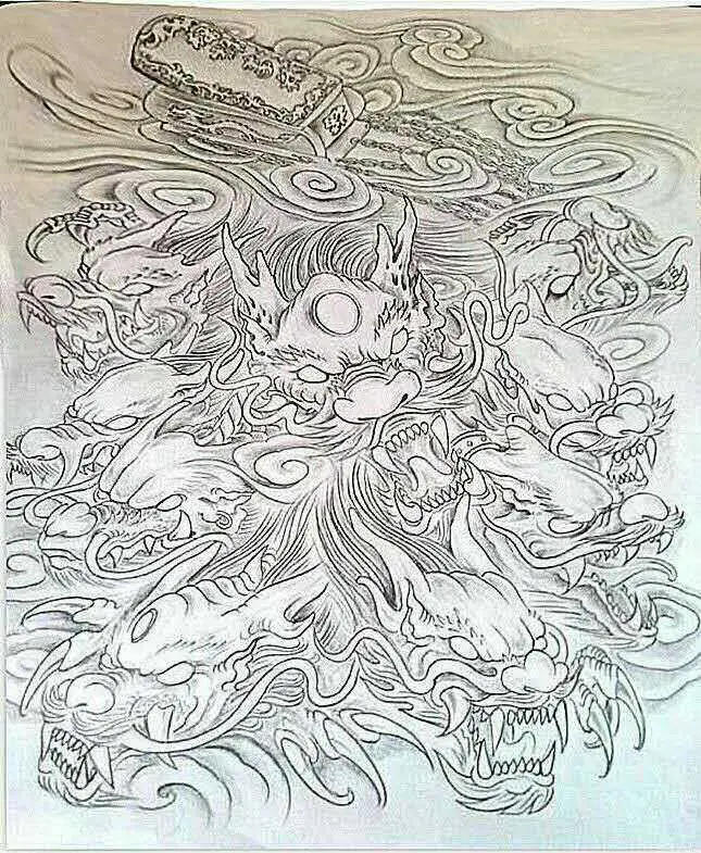 Xăm Cửu Long Di Quan - Ý Nghĩa và Hình Ảnh Đẹp Nhất 6