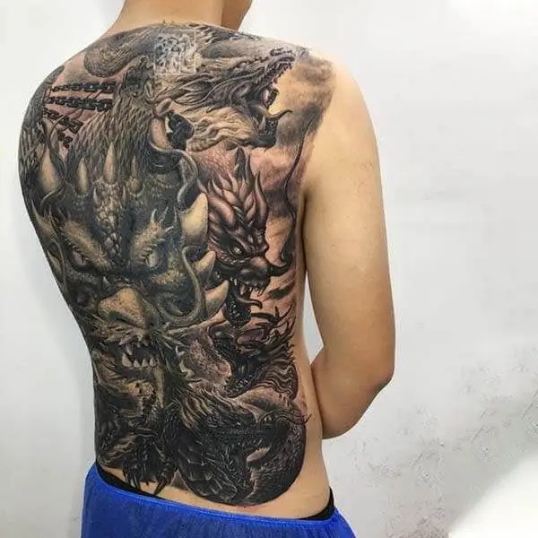 Xăm Cửu Long Di Quan - Ý Nghĩa và Hình Ảnh Đẹp Nhất 64