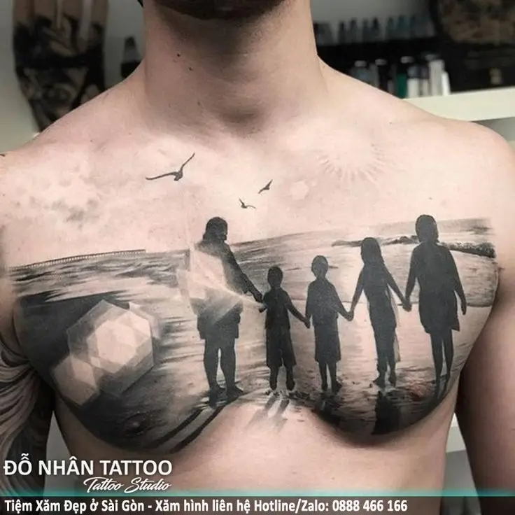 Hình Xăm Gia Đình Ở Tay - Ý Nghĩa và Sự Kết Nối 32