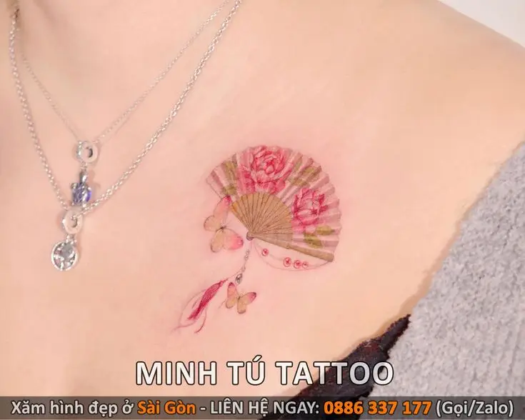 Ý Tưởng Xăm Hoa Tại Đùi Dành Cho Nữ - Xu Hướng Thời Trang Mới 8