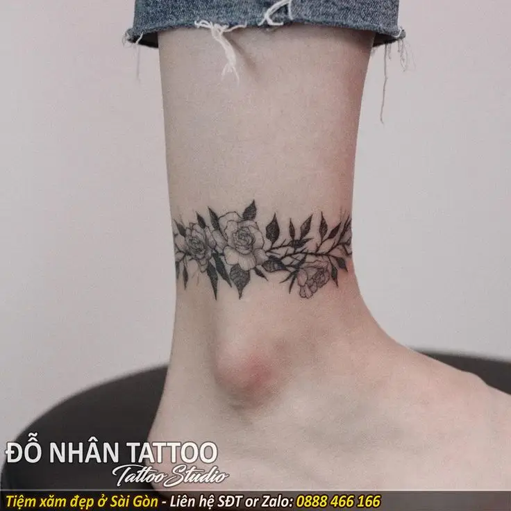 Ý Tưởng Xăm Hoa Tại Đùi Dành Cho Nữ - Xu Hướng Thời Trang Mới 73