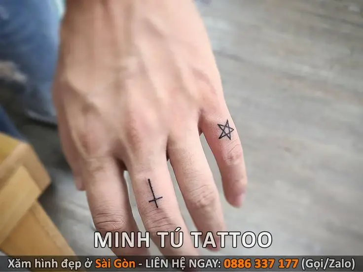 Xăm nhỏ hình xăm mini ở ngón tay: Đẹp tinh tế và cá tính 49