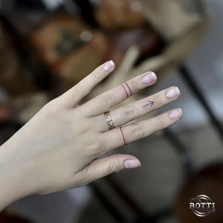 Xăm nhỏ hình xăm mini ở ngón tay: Đẹp tinh tế và cá tính 60