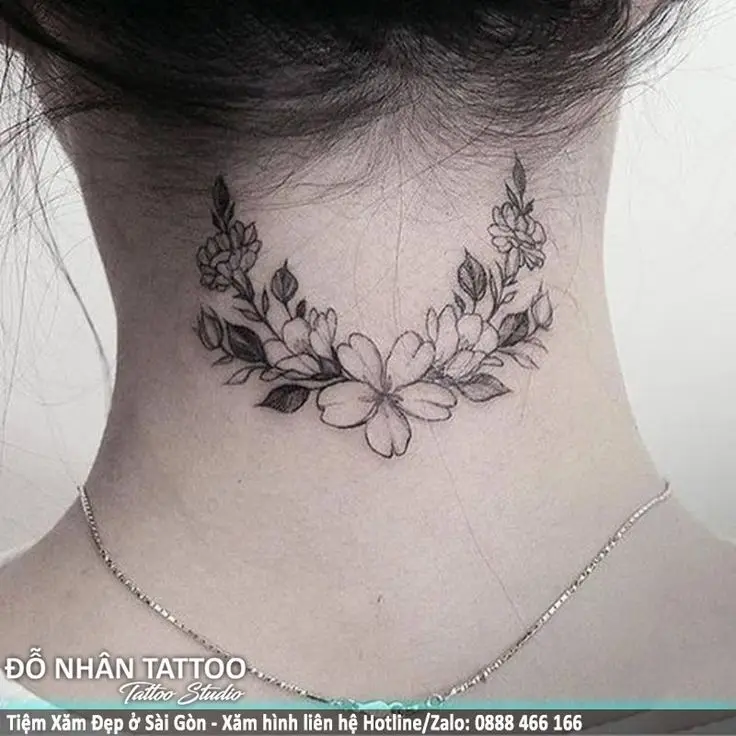 Xăm Sau Gáy Cho Nữ - Thể Hiện Phong Cách Độc Đáo 12