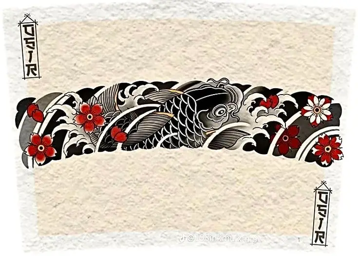 Xăm Vòng Tay Nhật Cổ - Nghệ Thuật Truyền Thống Trên Cổ Tay 23