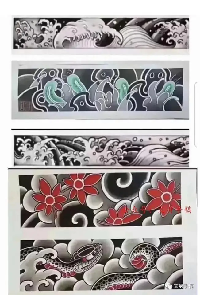 Xăm Vòng Tay Nhật Cổ - Nghệ Thuật Truyền Thống Trên Cổ Tay 63